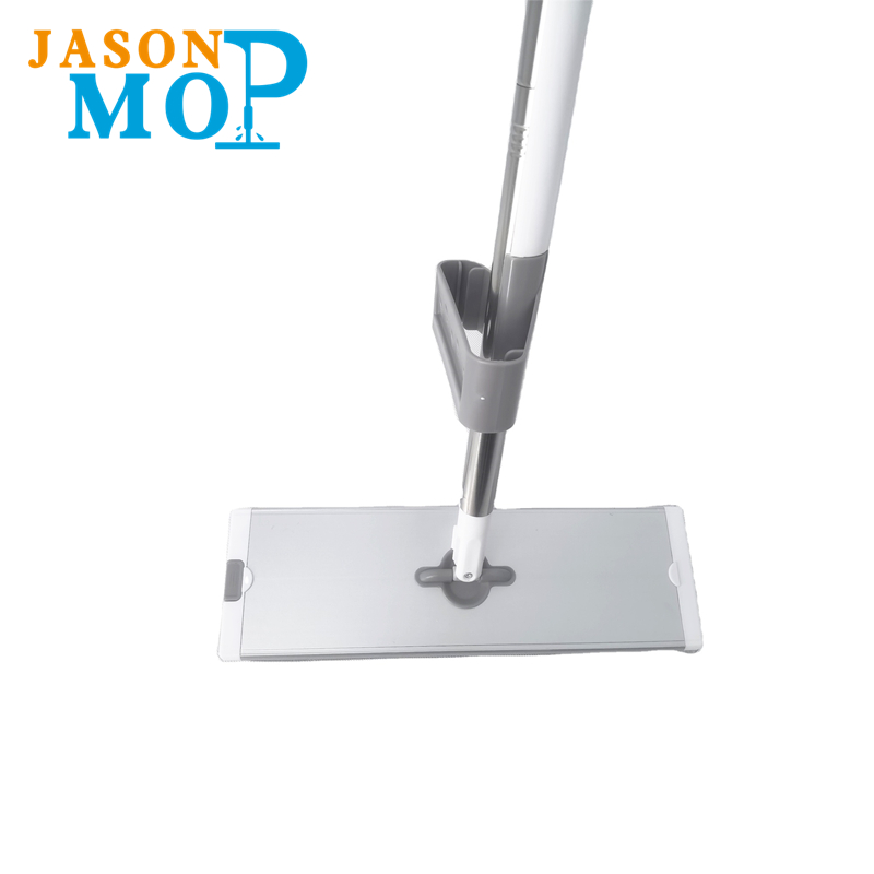 Högkvalitativ Aluminium Microfiber Mop för att rengöra golvet Hand Free Squeeze Flat Mop
